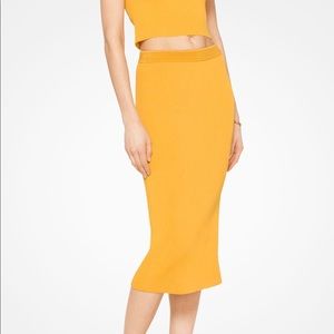 Ribbed Tank and Pencil skirt